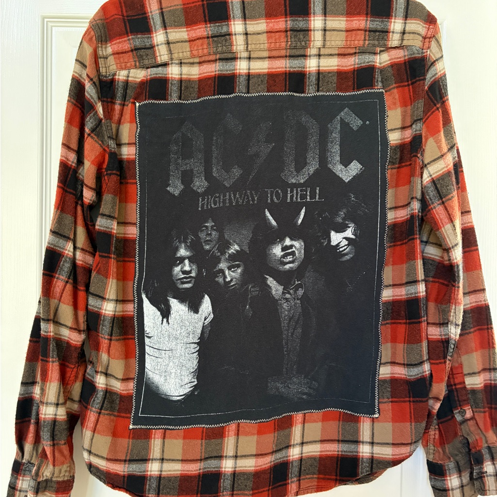 AcDc Concert Flannel